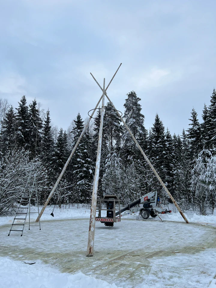 Venor Stor Tipi telt 100 - Inkl. dug og stænger
