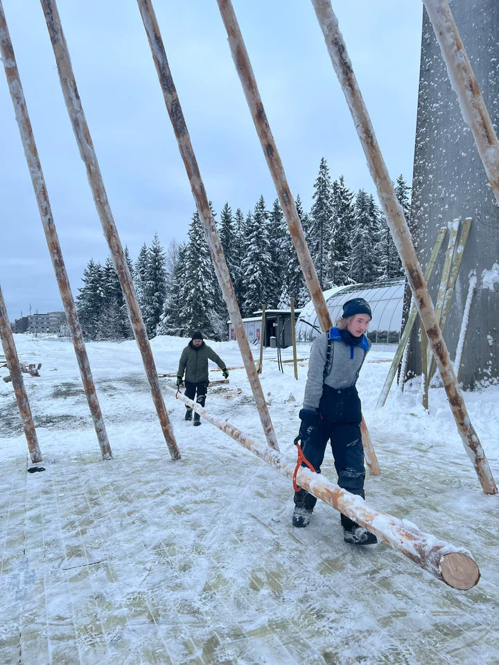 Venor Stor Tipi telt 100 - Inkl. dug og stænger