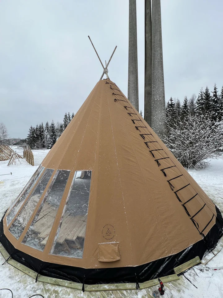 Venor Stor Tipi telt 100 - Inkl. dug og stænger