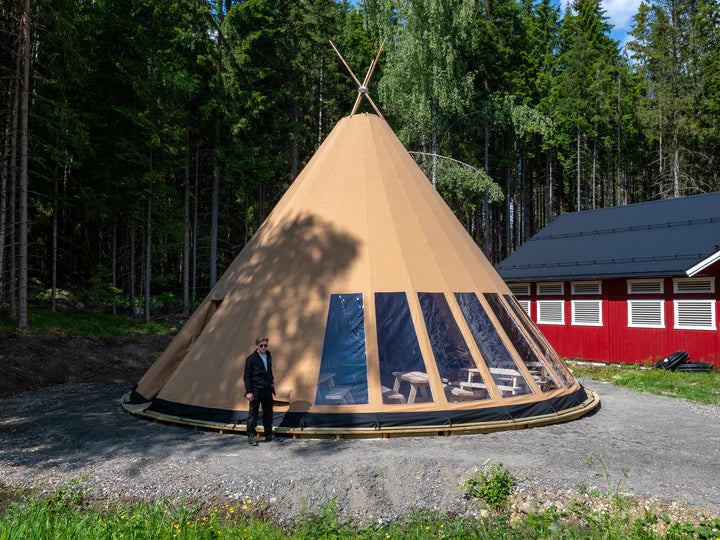 Venor Stor Tipi telt 100 - Inkl. dug og stænger